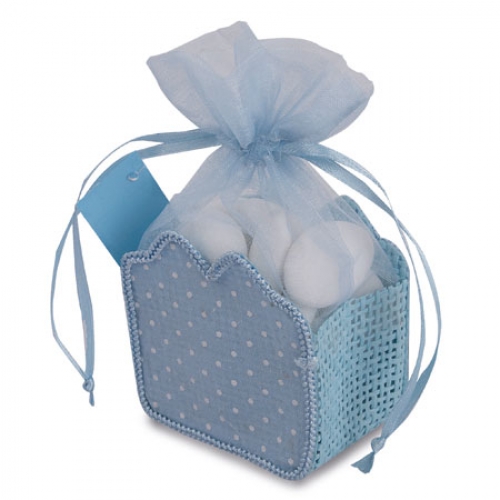 Complementos y Detalles Cifra DETALLE CESTITA CELESTE