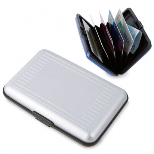 Agendas y Marroquinería Cifra TARJETERO ACORDEON ALUMINIO