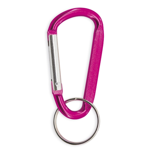 LLAVERO MOSQUETON ZAS Fucsia