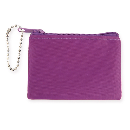 MONEDERO LLAVERO MICROFIBRA RO Lila
