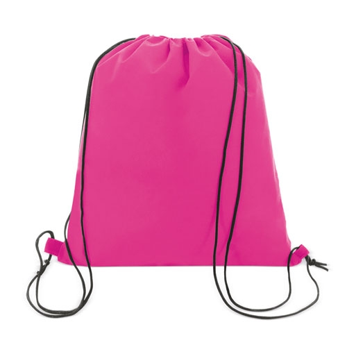 BOLSA MOCHILA NON WOVEN Fucsia