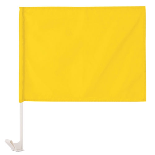 BANDERA COCHE "DIVAR" Amarillo