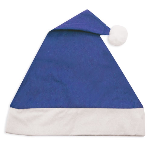 Gorro Papa Noel Azul