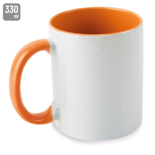 MUG SUBLIMACION "CARTAGENA" Naranja