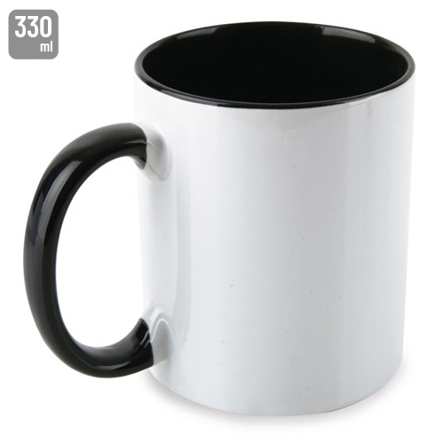 MUG SUBLIMACION "CARTAGENA" Negro