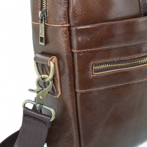LEATHER SUITCASE PIERRE DELONE "NARBONA"