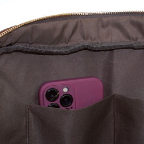 LEATHER SUITCASE PIERRE DELONE "NARBONA"
