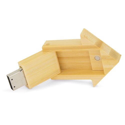 BAMBOO USB 32GB "HOUSE"