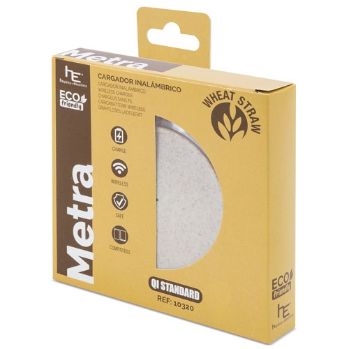 WHEAT FIBER WIRELESS CHARGER 10W  "METRA"