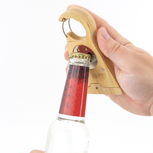 SET ABREBOTELLAS DE BAMBÚ "ZINDER"