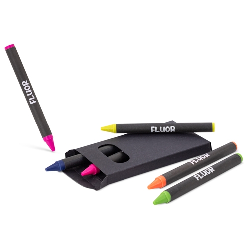 CAJITA DE 6 CERAS FLUOR 