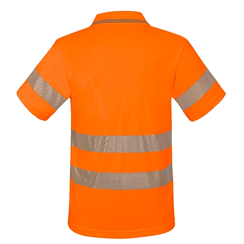 POLO SHIRT WITH POCKET AND ELASTIC REFLECTIVE BANDS “QVO”