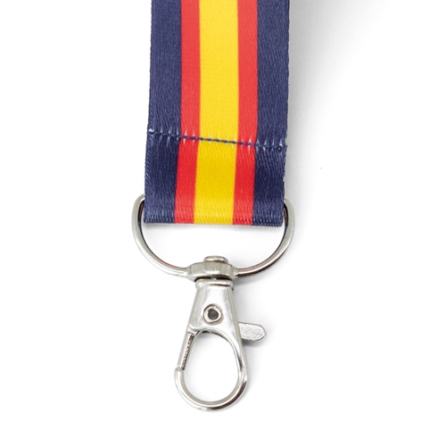 WIDE LANYARD WITH SPANISH FLAG “POLICIA”