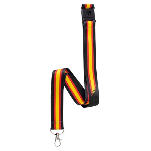 WIDE LANYARD WITH SPANISH FLAG “POLICIA”