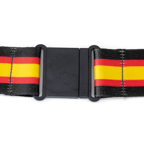 WIDE LANYARD WITH SPANISH FLAG “POLICIA”