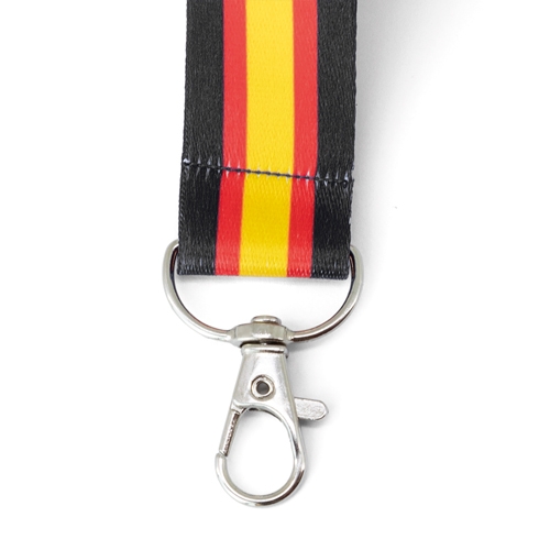 WIDE LANYARD WITH SPANISH FLAG “POLICIA”