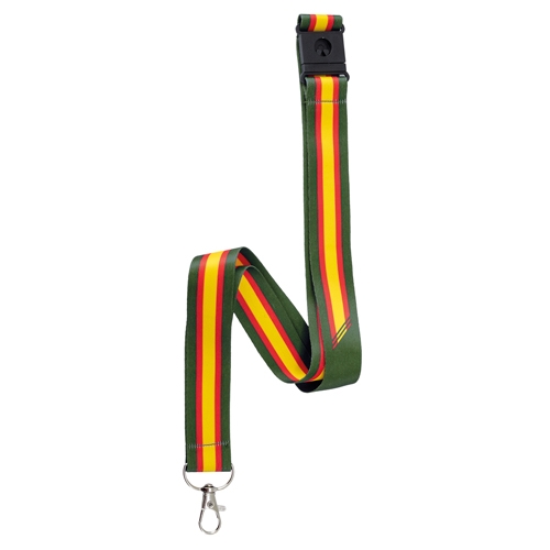 WIDE LANYARD WITH SPANISH FLAG “POLICIA”