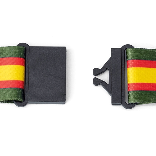 WIDE LANYARD WITH SPANISH FLAG “POLICIA”