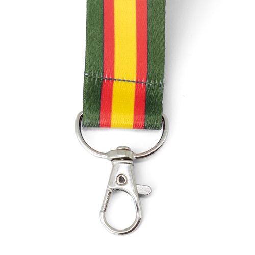 WIDE LANYARD WITH SPANISH FLAG “POLICIA”