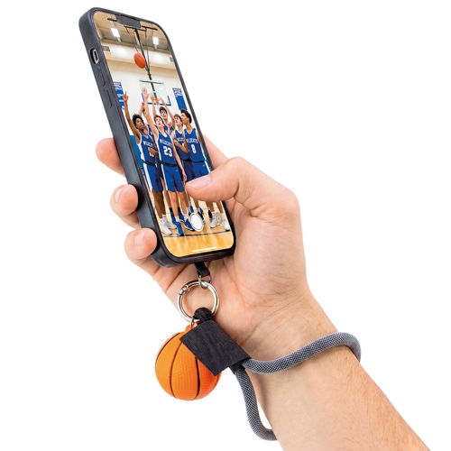 SUJETA MÓVIL BALONCESTO CON LANYARD