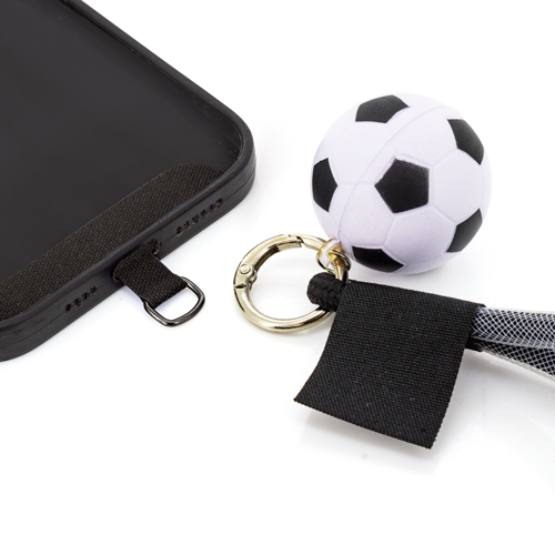 SUJETA MÓVIL FÚTBOL CON LANYARD