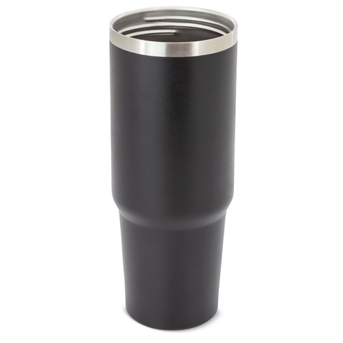negro VASO TERMO AL VACIO DE DOBLE PARED