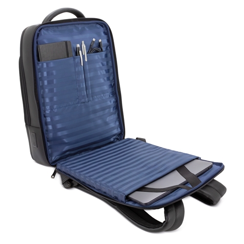 negro MOCHILA DE PIEL PIERRE DELONE
