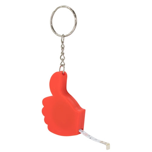 KEY RING WITH TAPE MEASURE "OKLA"
