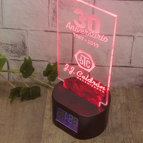 CLOCK "LIGHT LOGO"