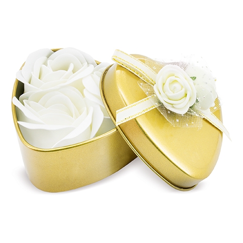 ROSES HEART CASE  WHITE